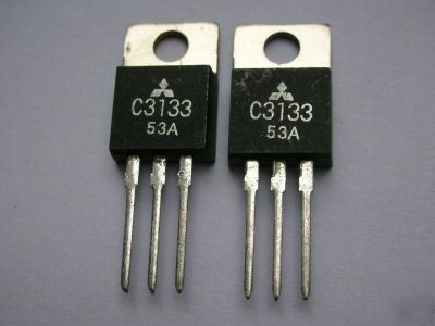 2, 2SC3133 / C3133 npn rf power amp transistors to-220