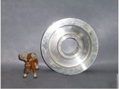 Aluminum 2 belt pulley up to 3650 rpm shaft: 2