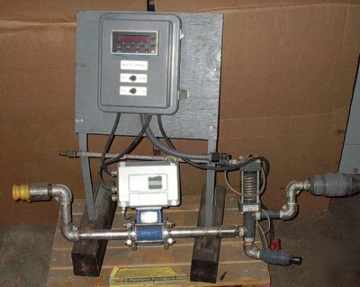 Bulk fluid dispenser system w/flowmeter & ctlr M280