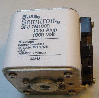 Bussmann semitron fuse 170M6648 (old p/n: SPJ7M1000)