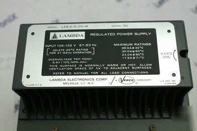 Coutant lambda lxs-e-5-0V-r - power supply 5V 35A