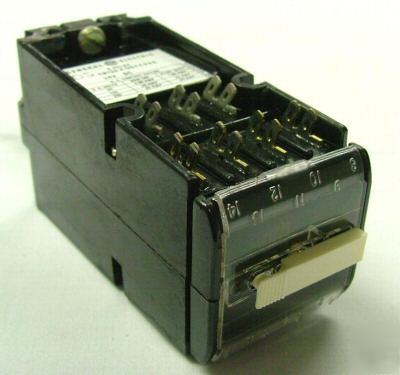 Ge type CR120K control relays (check list for numbers) 