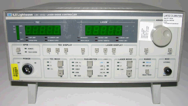 Ilx ldc 3722B laser diode controller as-is