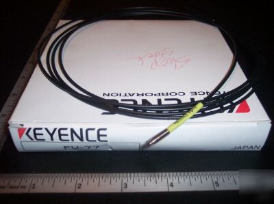 Keyence fiber optic sensor fu-77