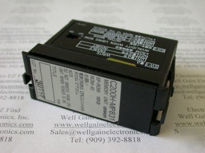 Omron C200H-MP831 memory unit ep-pom 16KB w manuel 