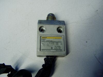 Omron limit switch m/n: D4C-1620 - used