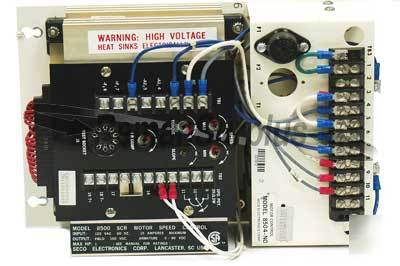 Seco 8500/seco 8504NO motor speed / motor control