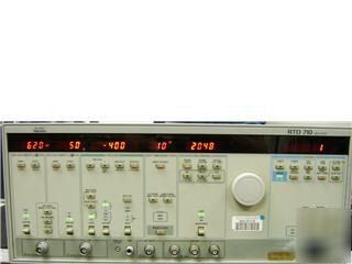 Sony/tektronix rtd 710 RTD710 prog. waveform digitizer