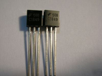 1000, fairchild npn 2SC1849 C1849 transistor to-92