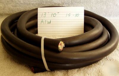 13 1/2 ft aiw type so wire cable 14 guage 10 conductor 