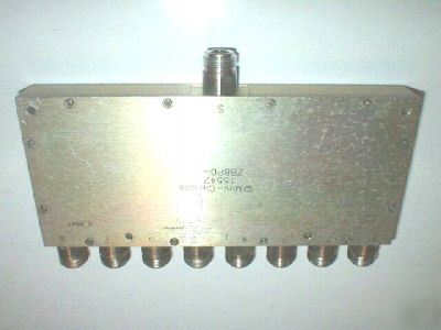 8 way coaxial power splitter mini circuits ZB8PD-1