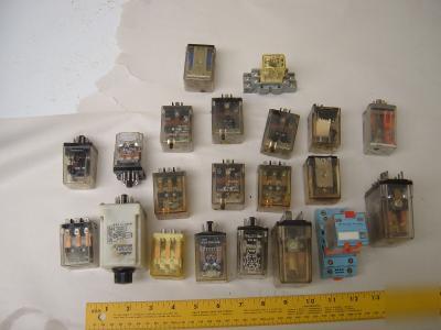 Allen bradley idec deltrol turck relay mixed lot of 21