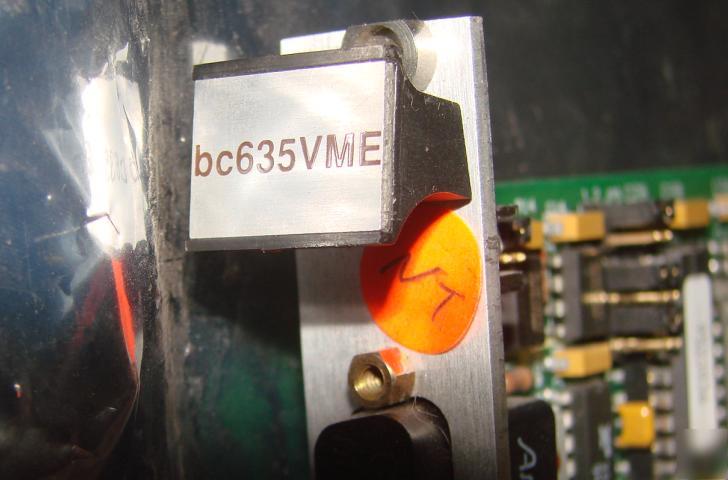 Bancomm BC635VME BC350VXI vme vxi time frequency proces