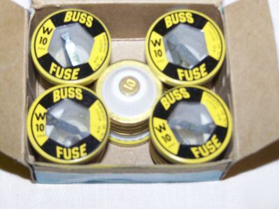 Buss w 10 amp edison base fuse plug