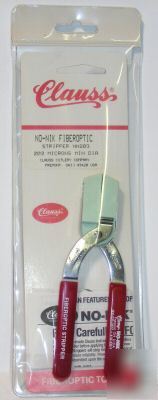 Clauss NN203 no-nik red fiberoptic stripper