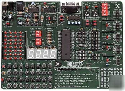 EASYPIC2 development board pic tutorial microcontroller