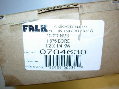 Falk steelflex coupling hub 1060T 1.875 bore 1/2X1/4 kw