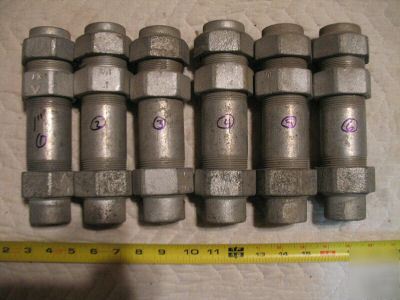 Lot of 6 rigid conduit expansion joints 1