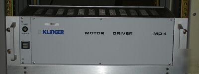 New klinger port MD4 stepping motor driver 3U rack