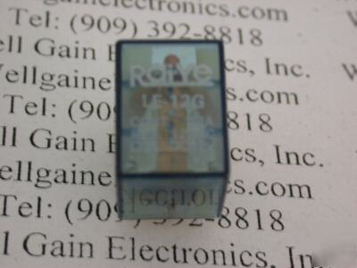 New raiye le-12G 12VDC pcb relay spdt 12A 120VAC 