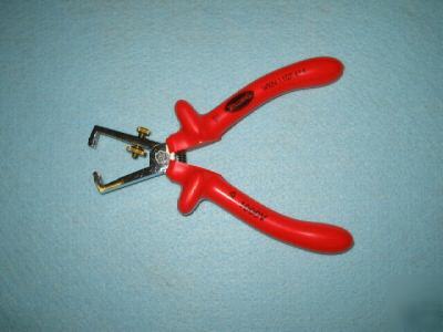 New snap-on williams 1000V fine wire stripper pliers