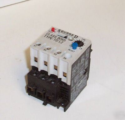 Square d 9065-TD1.2 overload relay 9065TD12