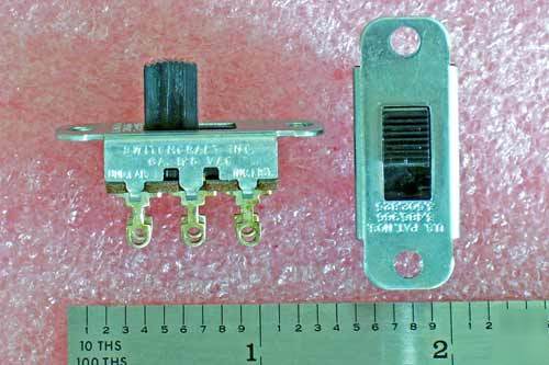 Switchcraft dpdt heavy duty slide switch tube amp 2PCS