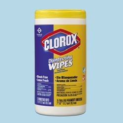 Clorox disinfecting wipes lemon 6/75CT.-clo 15948