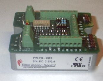 Elmo pic-6/200 -- brushless servo drive w/ pic-starter
