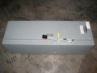 Ge disconnect breaker panel THLC434400 400 amp 400A a