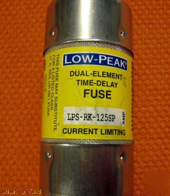 New buss lps-rk-125SP low peak LPSRK125SP 125 amp sp 