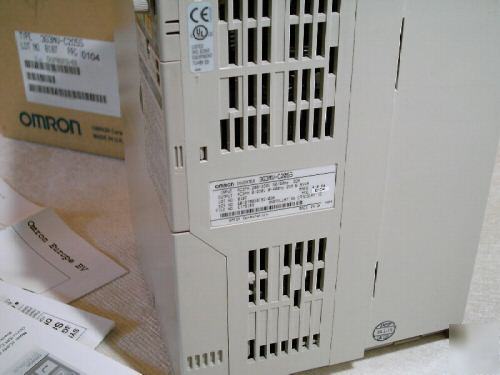 Omron/idm controls 3G3MV-C2055 230V 3-phase inverter 