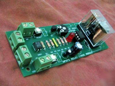 Opto isolated relay timer stamp pic pc home diy project