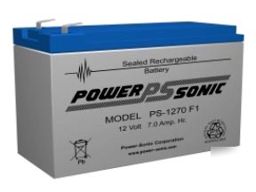 Ps-1270F1 recargeable sla 12V 7.0AH battery