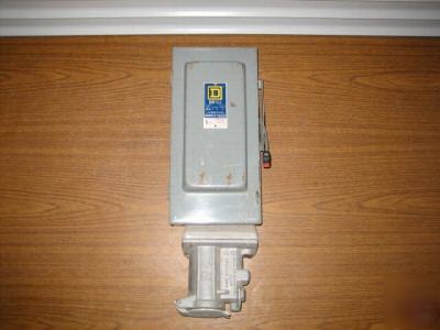 Square d H362WC safety switch 60 amp disconnect 60A