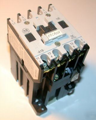 (5)very nice allen bradley contactors model# 100-A18NZ3