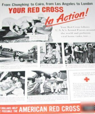American red cross ww ii cutler-hammer controls-1943 ad