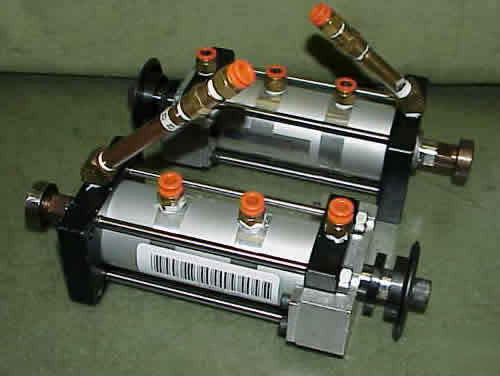 Fabco pancake pneumatic piston mpi-9Y0K1/223X3FF-dr