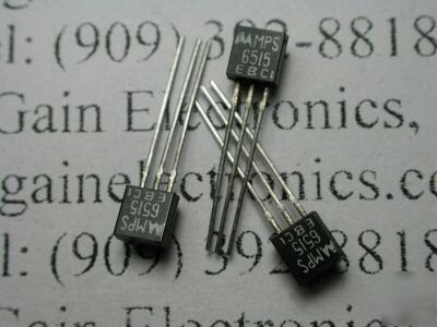 Motorola MPS6515 npn transistor 25V 0.1A to-92 nos