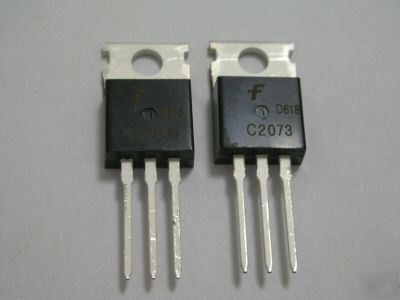 PKG50, fairchild npn 2SC2073 C2073 amp out transistors