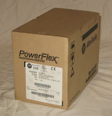 Powerflex 40 (22B-D010N104 ) 5HP, 480V, 