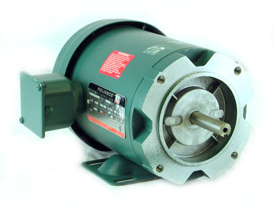 Reliance 1/3 hp motor 3450 rpm 3 ph ac electric