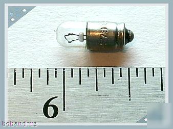 Type 398 (6.3 volt) midget groove base replacement lamp