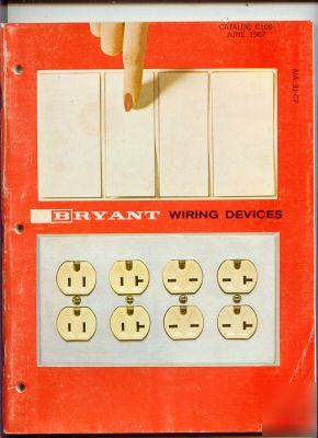 Vintage bryant wiring devices catalog electrical 