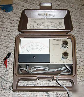 Vintage heathkit automotive tuneup meter model id-29