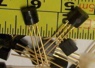 2) ge-10 aka = 2N4264 2N706/51 npn silicon transistors
