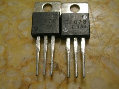 50PCS, fsc 2SC2078 C2078 power amplifier transistor 
