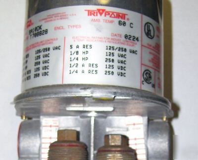 Asco tri-point pressure switch SA10DK w/manuals