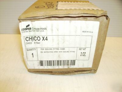 Crouse-hinds chico X4 x fiber for hazardous fittings