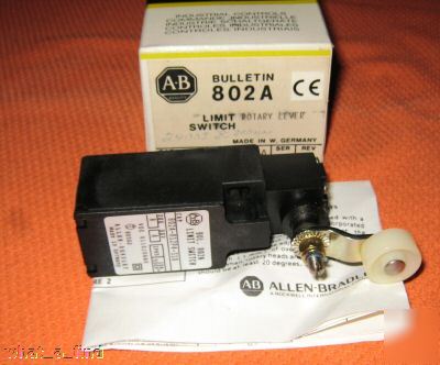 New allen bradley 802A-B12P4S10 limit switch rotary